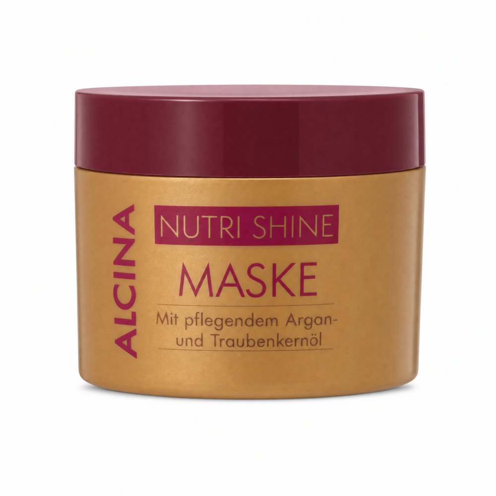Alcina Nutri Shine Hair Mask maschera nutriente per rinforzare la fibra capillare 200 ml