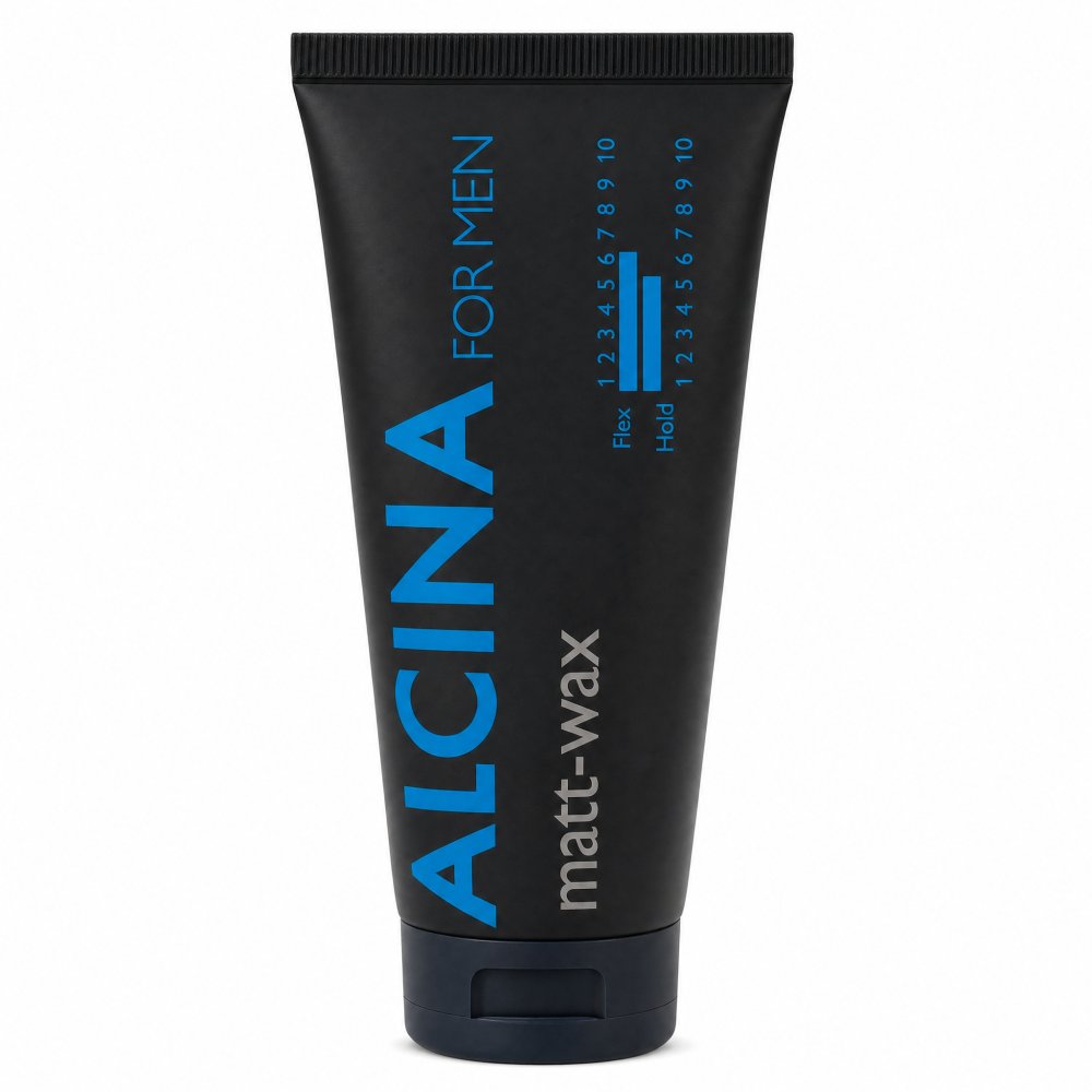 Alcina For Men Matt-Wax cera per capelli con un effetto opaco 75 ml