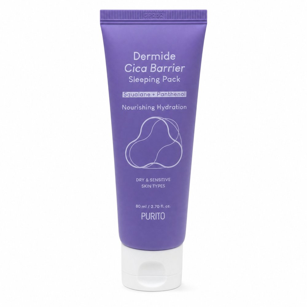 Purito Dermide Cica Barrier maschera/crema notte Sleeping Pack 80 ml