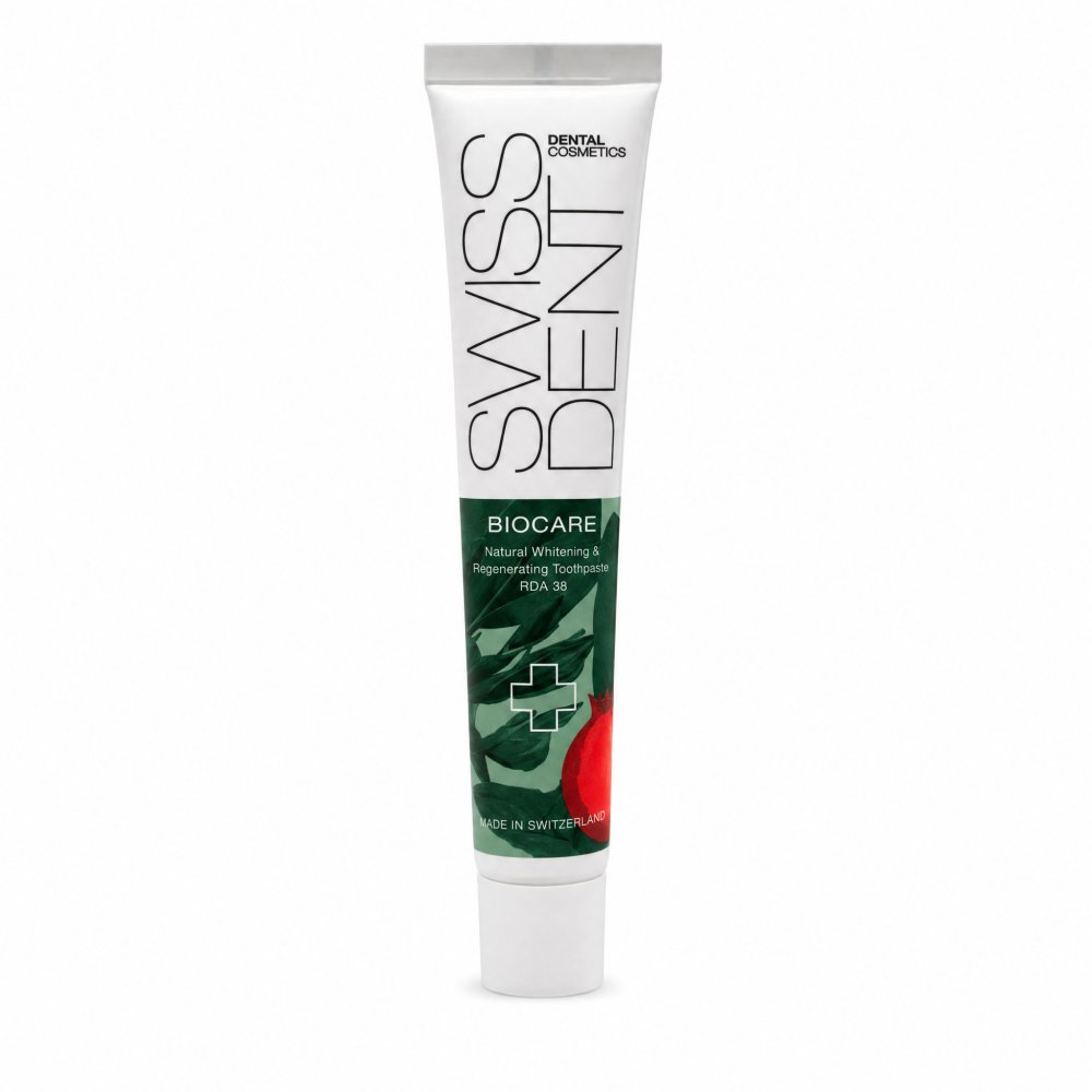 Swissdent Biocare dentifricio sbiancante Natural Whitening & Regenerating Toothpaste 50 ml