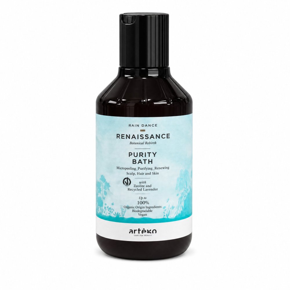 Artègo Rain Dance Renaissance Purity Bath shampoo detergente per tutti i tipi di capelli 300 ml
