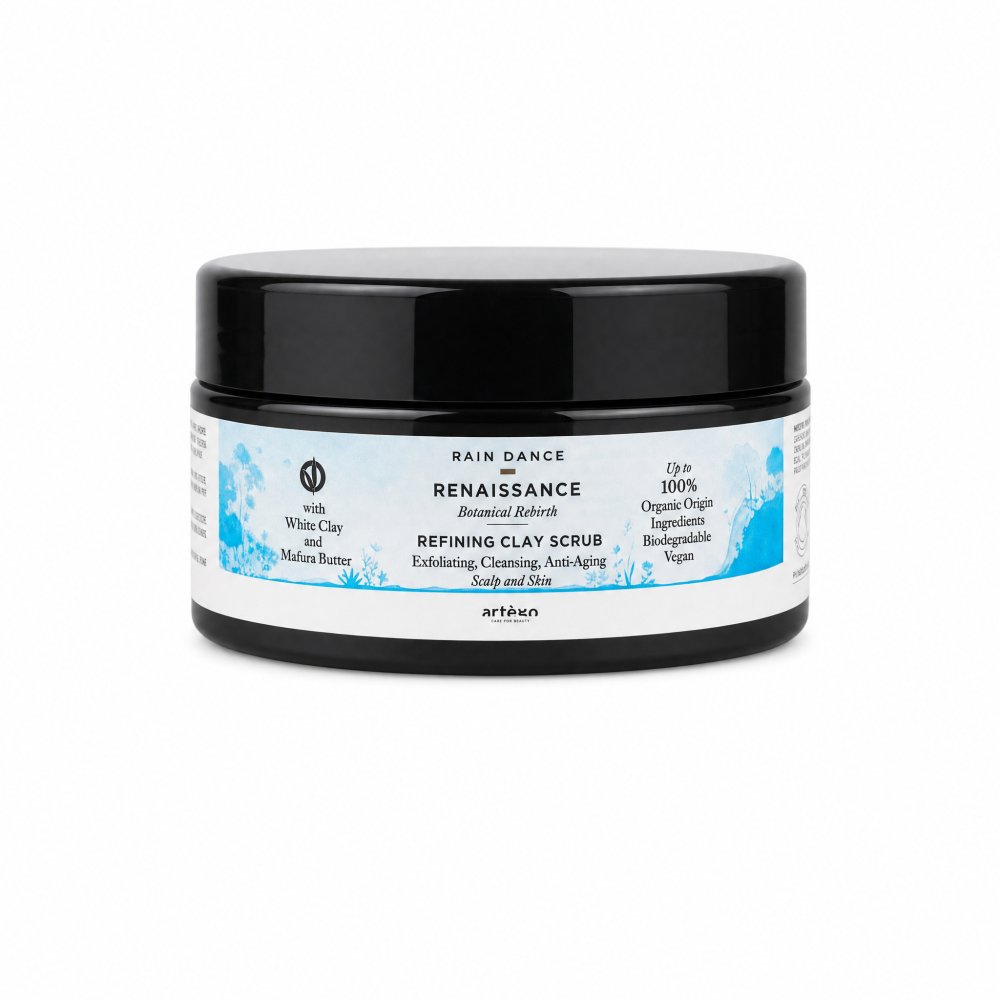 Artègo Rain Dance Renaissance Refining Clay Mask maschera detergente per tutti i tipi di capelli 200 ml
