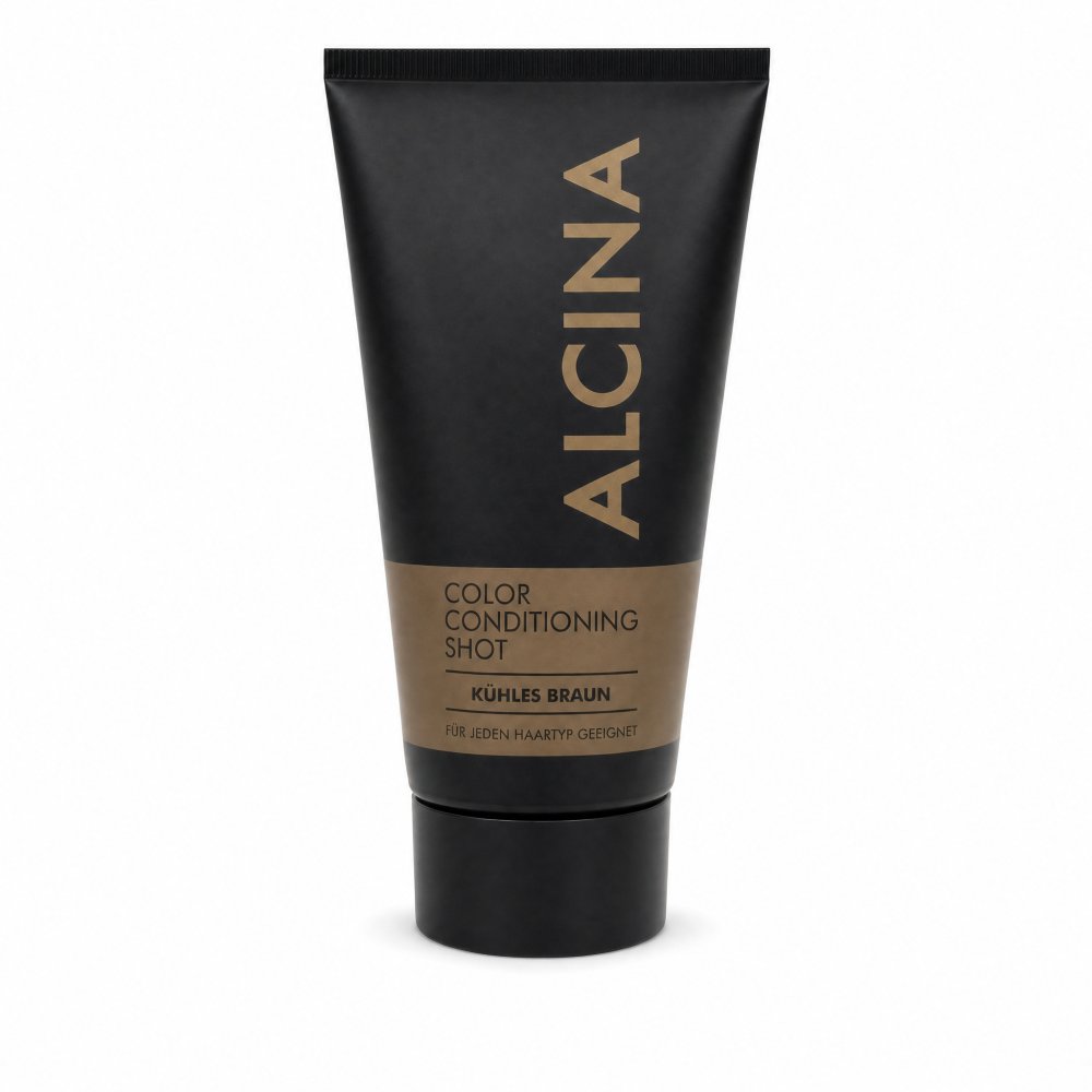 Alcina Color Conditioning Shot balsamo colorato per sfumature biondo freddo Cool Brown 150 ml