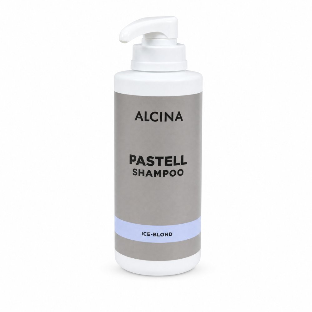 Alcina Pastell Shampoo shampoo tonico per capelli biondo platino e grigi Ice-Blond 500 ml