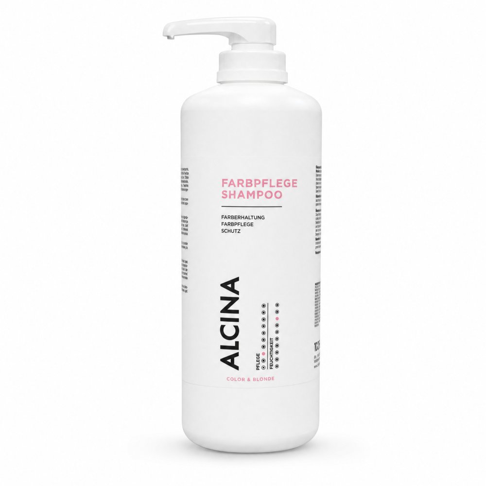 Alcina Color & Blonde Shampoo shampoo nutriente per capelli tinri, trattati chimicamente e decolorati 1250 ml