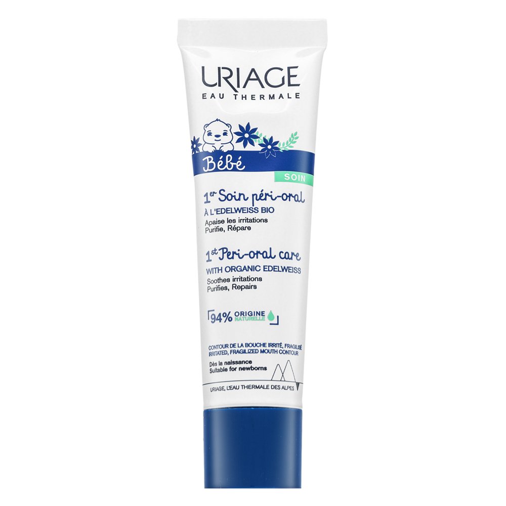 Uriage Bébé crema riparativa per le irritazioni intorno alla bocca 1st Peri-Oral Care with Organic Edelweiss 30 ml