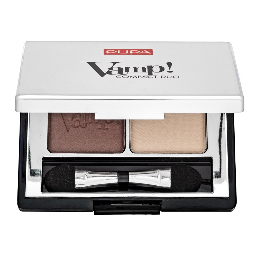 Pupa Vamp! Compact Duo Eyeshadow 006 Brown Vanilla palette di ombretti 2,2 g
