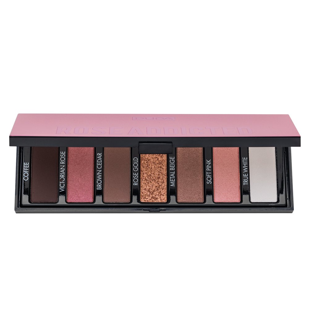 Pupa Make Up Stories Compact Eyeshadow Palette palette di ombretti 004 Rose Addicted 13,5 g