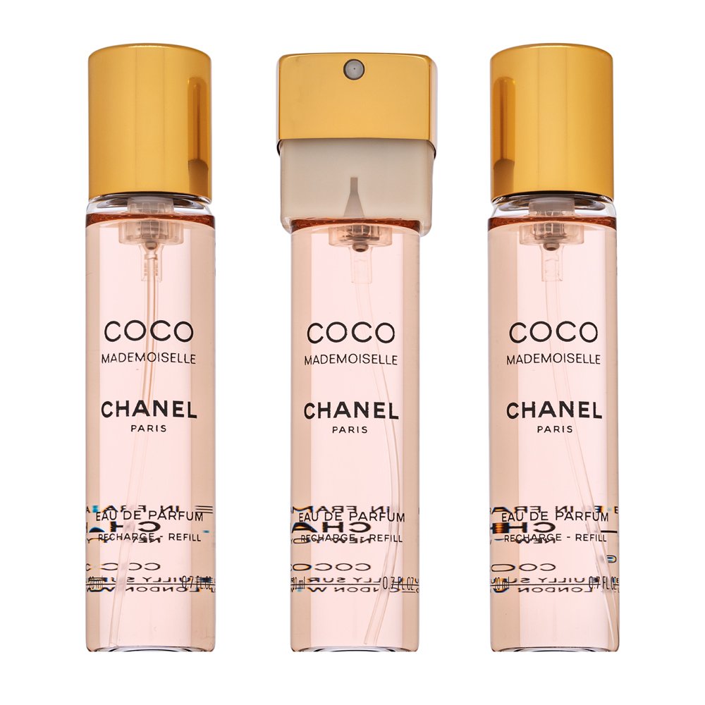 Chanel Coco Mademoiselle - Refill Eau de Parfum da donna 3 x 20 ml