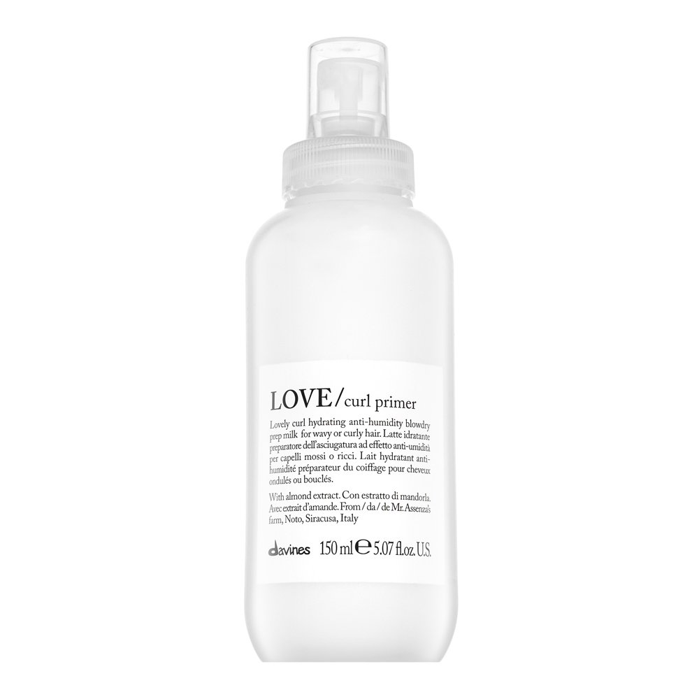 Davines Essential Haircare Love Curl Primer cura dei capelli senza risciacquo per capelli mossi e ricci 150 ml
