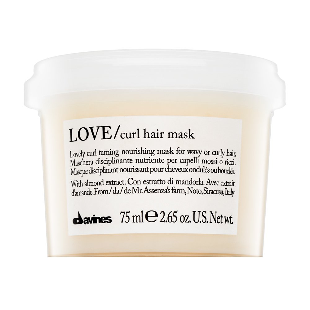 Davines Essential Haircare Love Curl Hair Mask maschera nutriente per i capelli ricci 75 ml