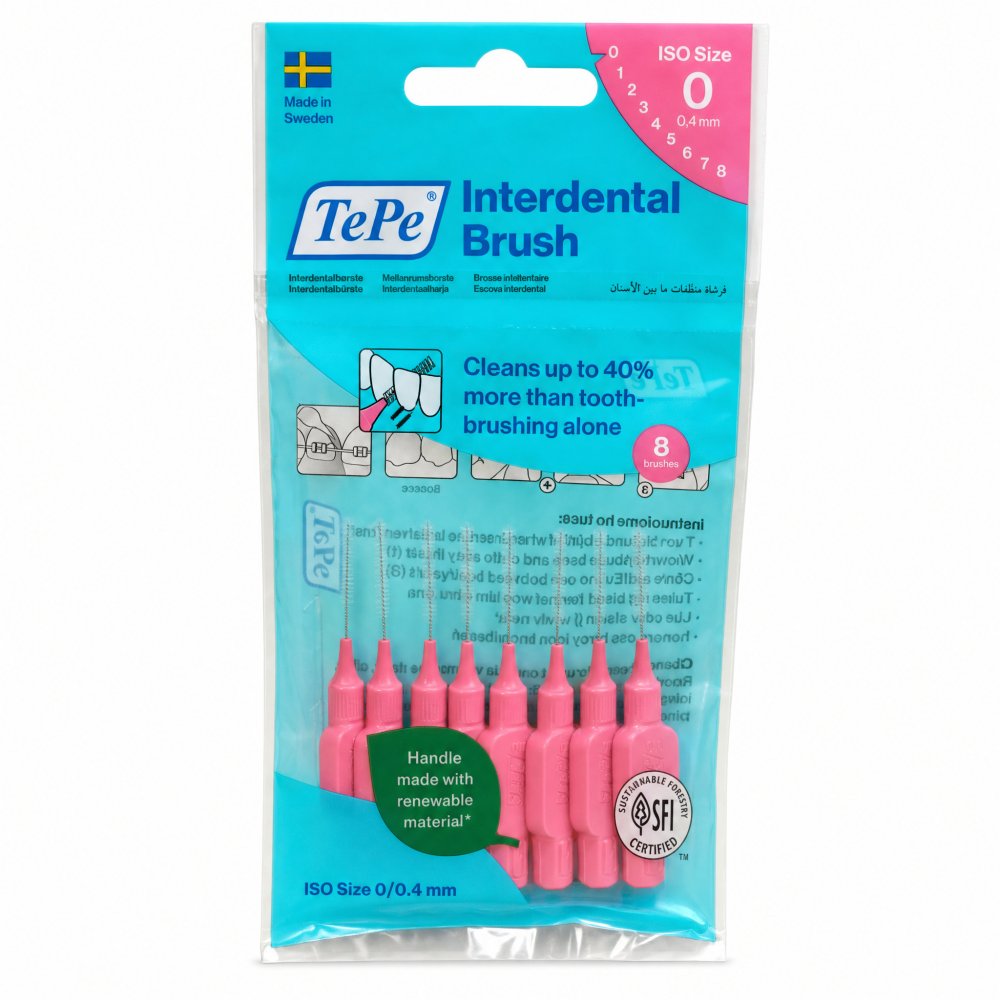 TePe Interdental Brush scovolini interdentali 8 pcs 0,4 mm