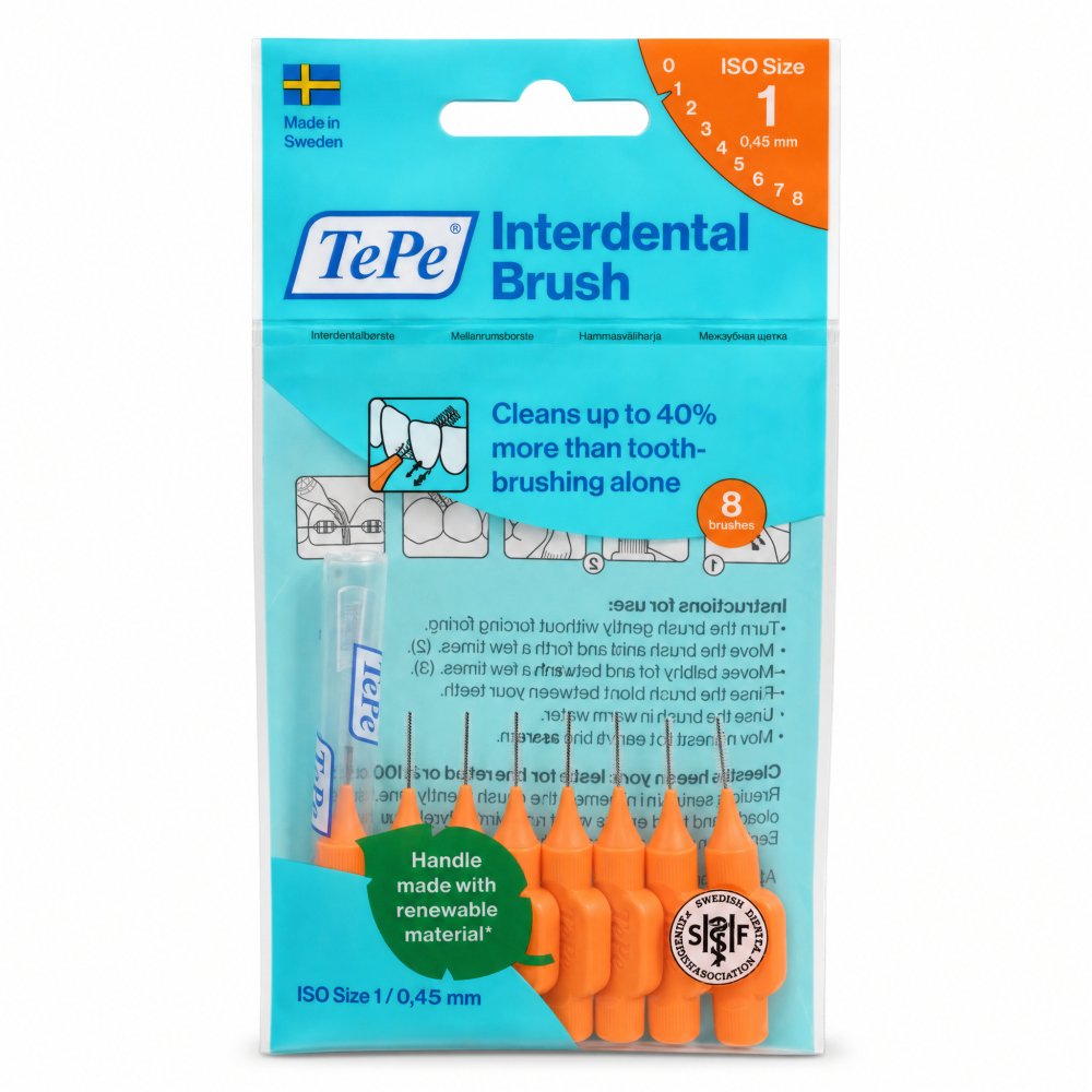 TePe Interdental Brush scovolini interdentali 8 pcs 0,45 mm