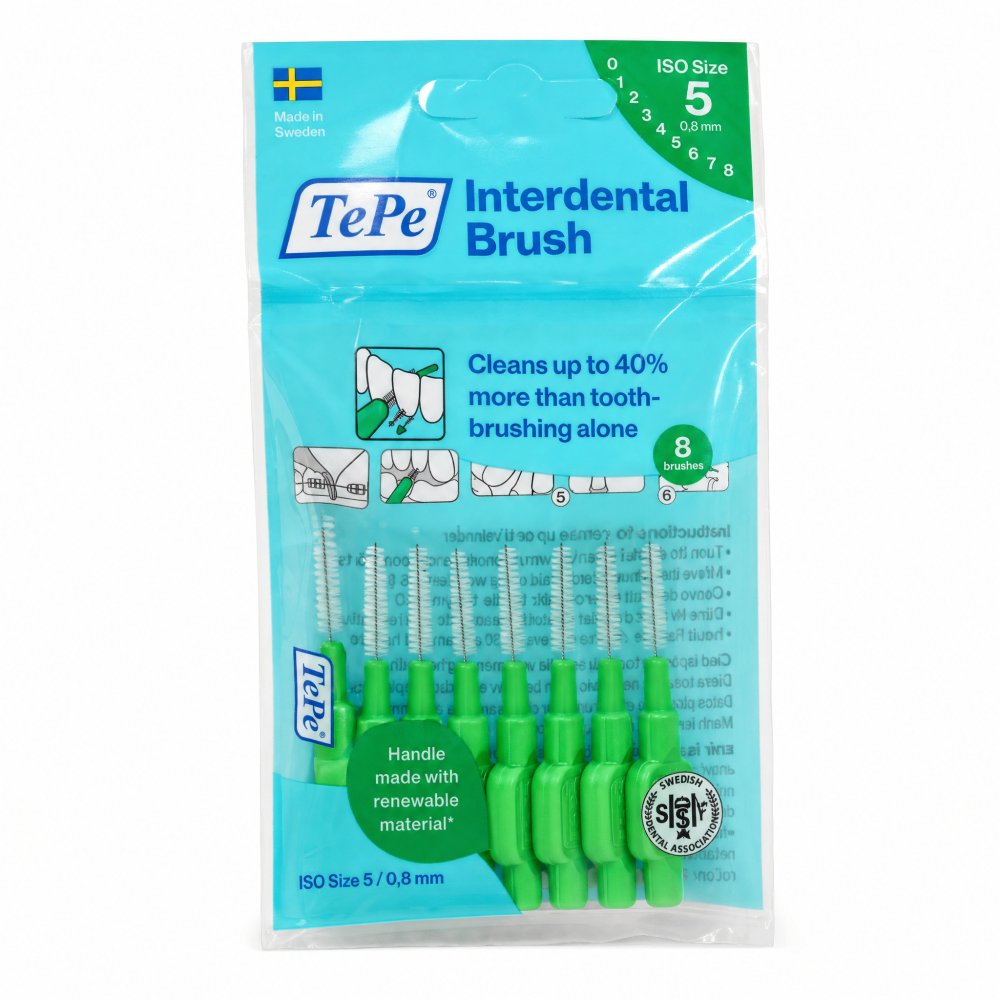 TePe Interdental Brush scovolini interdentali 8 pcs 0,8 mm