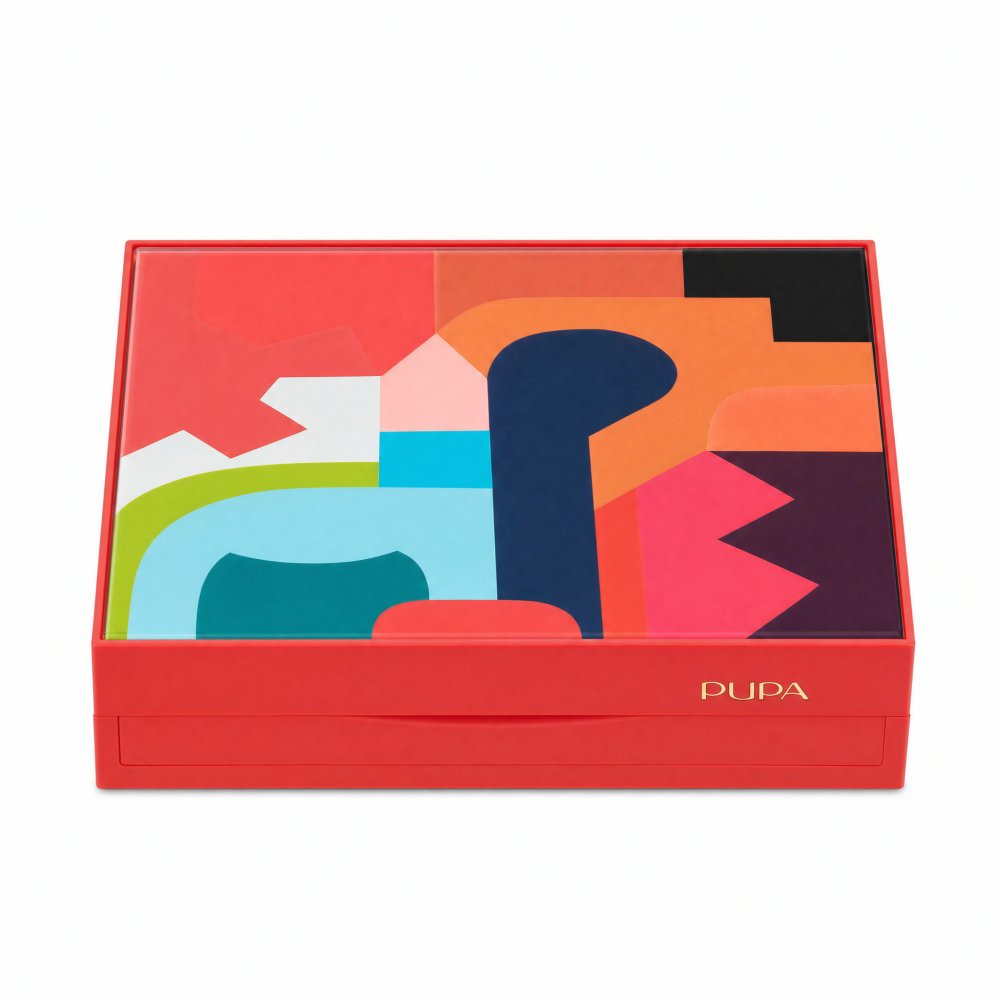 Pupa Pupart Palette M palette multifunzione 002 Red
