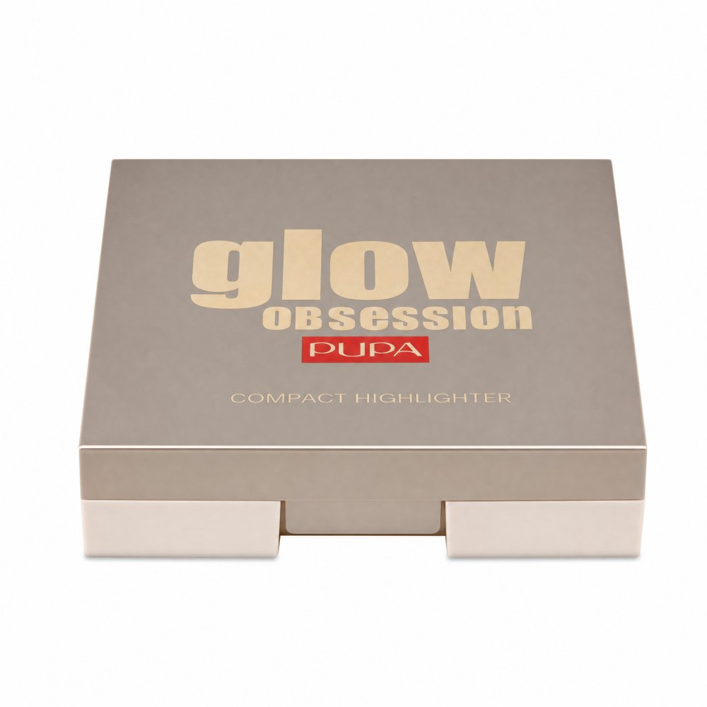 Pupa Glow Obsession Compact Highlighter illuminante 002 Rose Gold 6 g