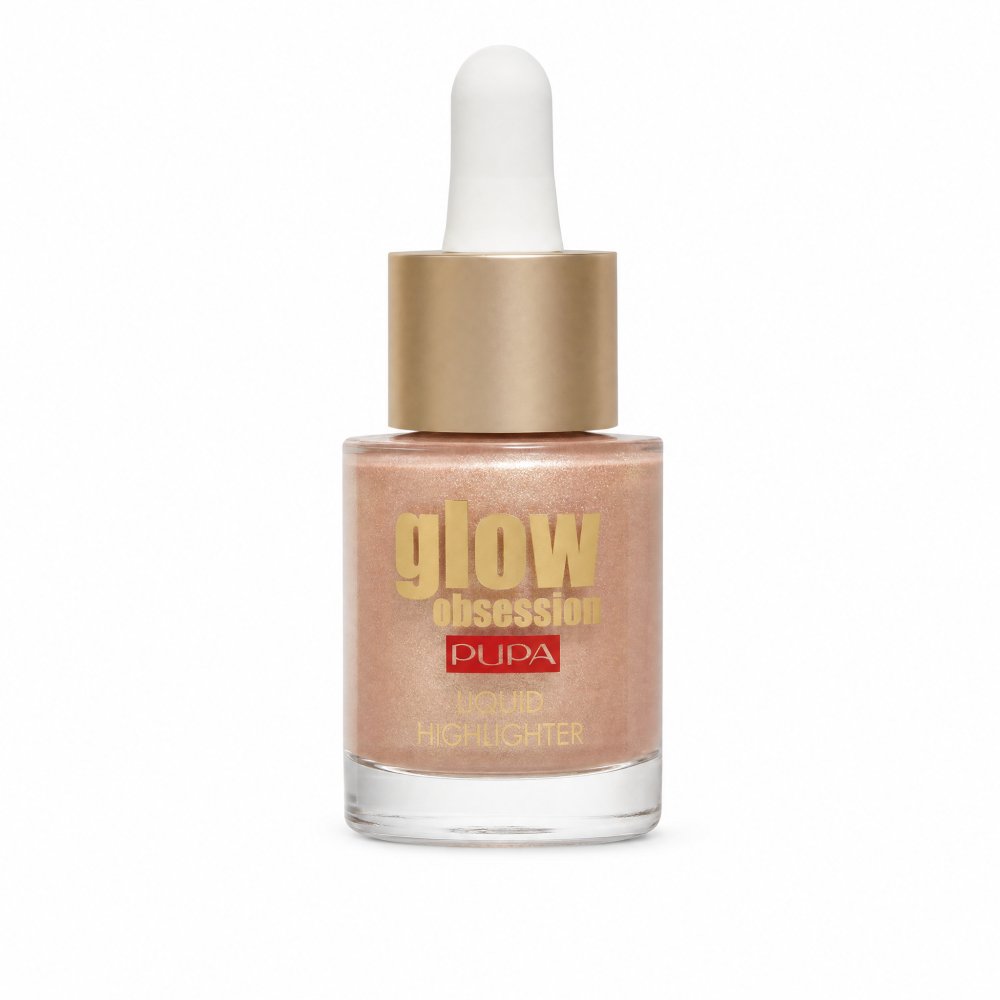 Pupa Glow Obsession Liquid Highlighter illuminante liquido 002 Moon Light 13,5 ml