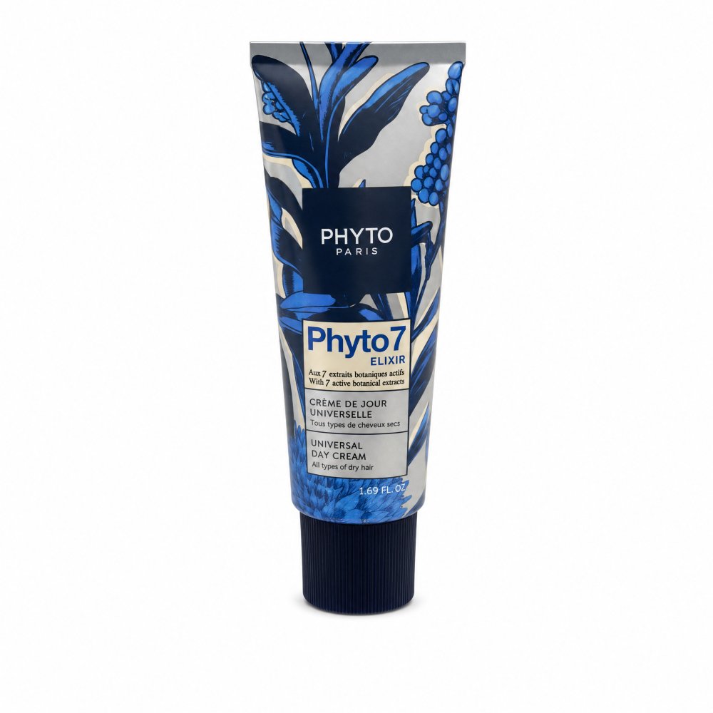 Phyto 7 Elixir Universal Day Cream crema idratante per capelli molto secchi 50 ml