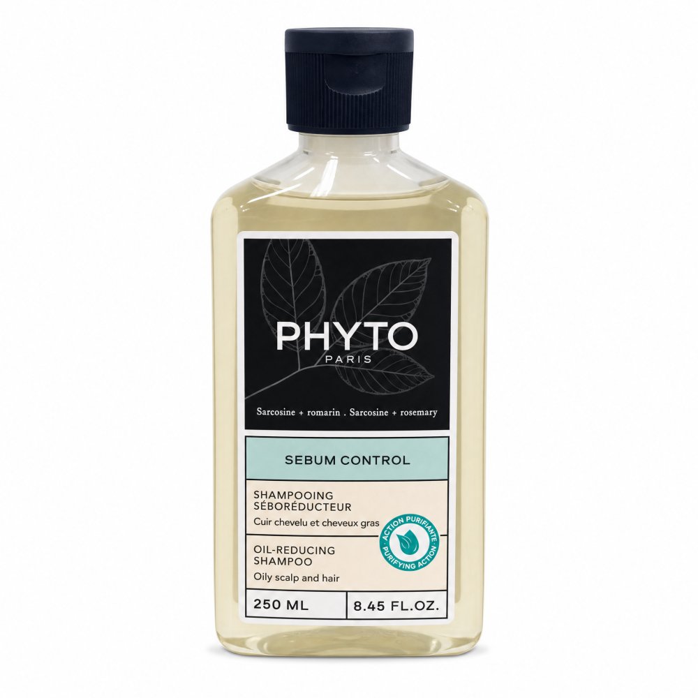 Phyto Sebum Control Oil-Reducing Shampoo shampoo detergente per capelli rapidamente grassi 250 ml