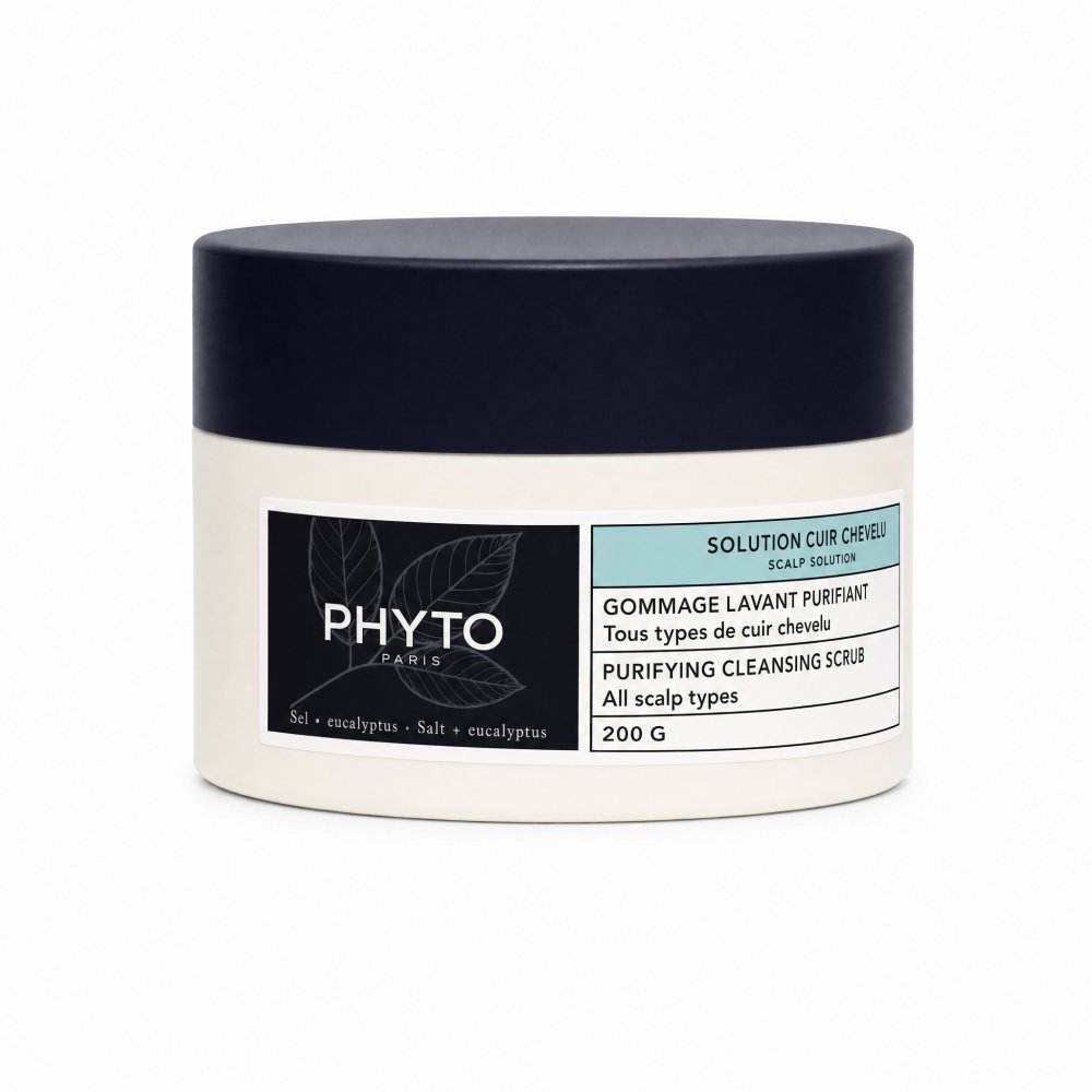 Phyto Scalp Solution Purifying Cleansing Scrub peeling per capelli per tutti i tipi di pelle 200 g