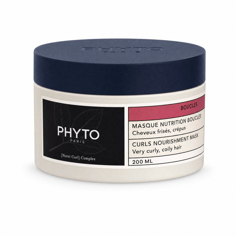 Phyto Intense Curls Curls Nourishment Mask maschera nutriente per capelli mossi e ricci 200 ml
