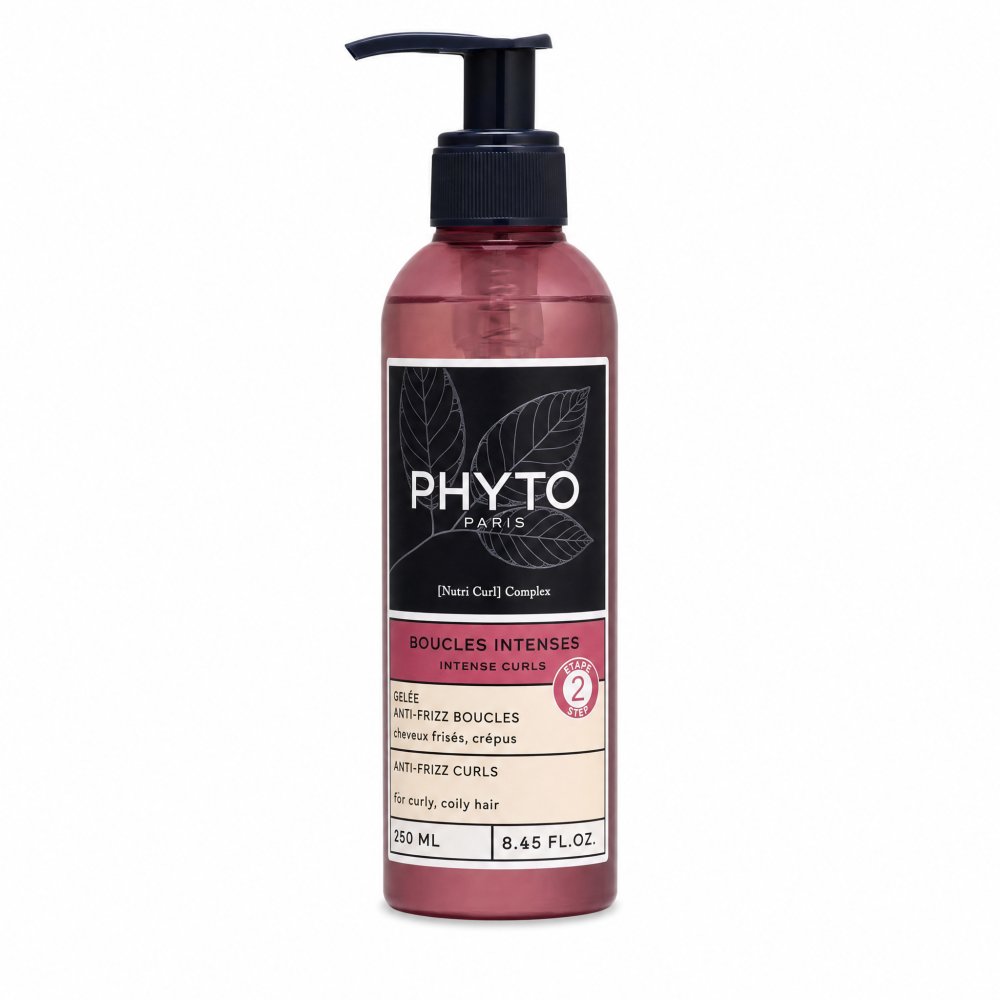 Phyto Intense Curls Anti-Frizz Curls Gel gel per lo styling contro l'effetto crespo 250 ml