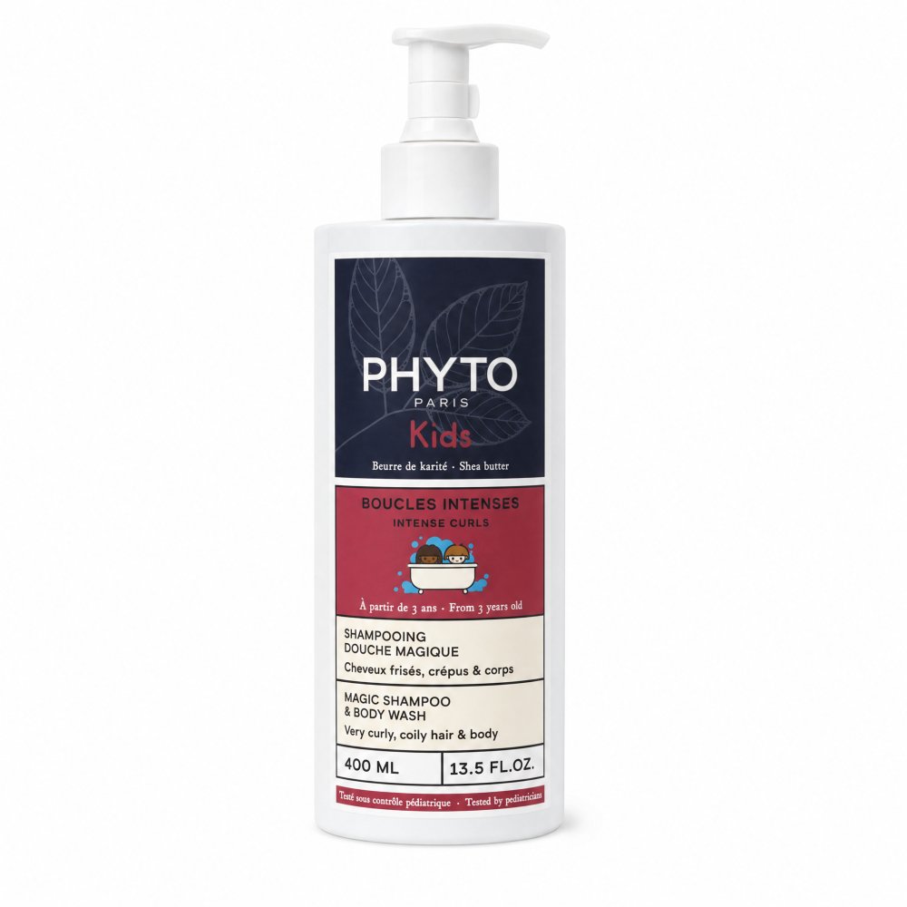 Phyto Intense Curls Kids Magic Shampoo & Body Wash shampoo e gel doccia 2in1 per bambini 400 ml
