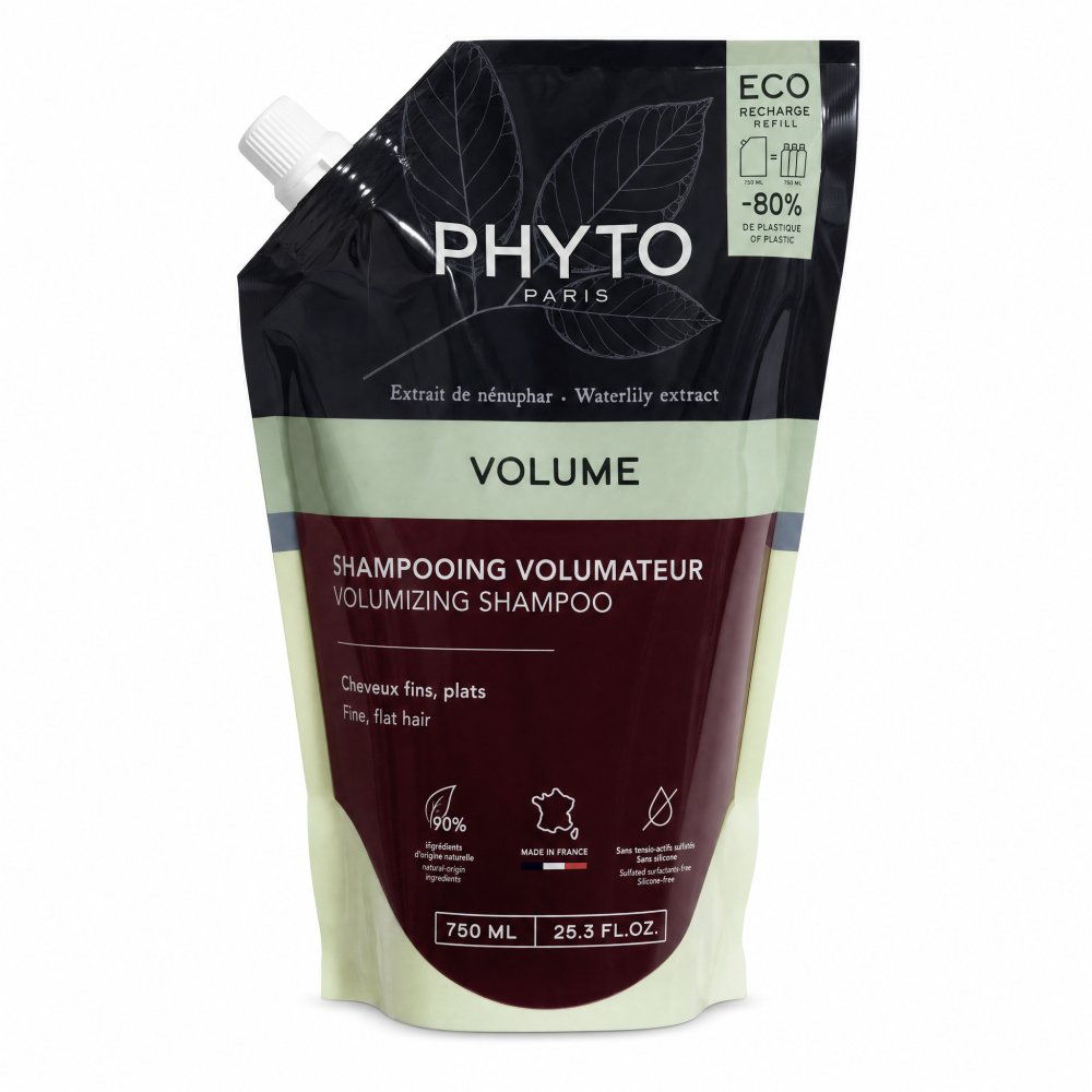 Phyto Volume Volumizing Shampoo shampoo rinforzante per volume dei capelli Refill 750 ml