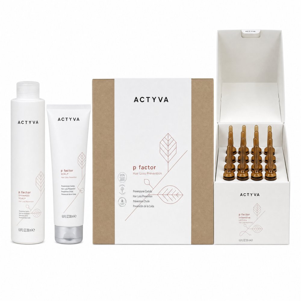 Kemon Actyva P Factor Hair Loss Prevention Set set contro la caduta dei capelli