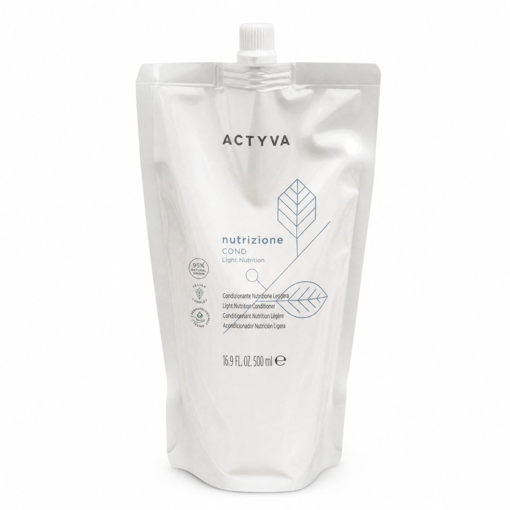 Kemon Actyva Nutrizione Light Nutrition Conditioner balsamo rinforzante per tutti i tipi di capelli Refill 500 ml
