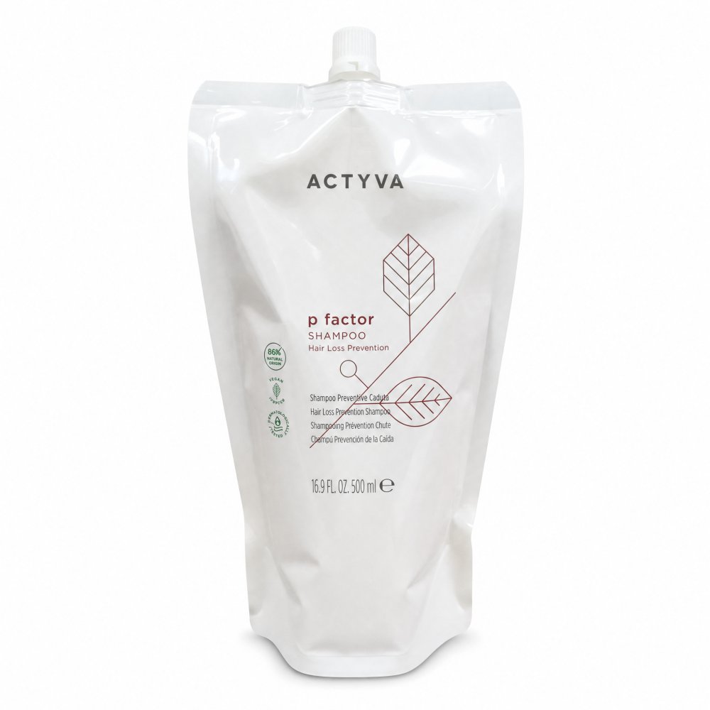Kemon Actyva P Factor Hair Loss Prevention Shampoo shampoo rinforzante contro la caduta dei capelli Refill 500 ml