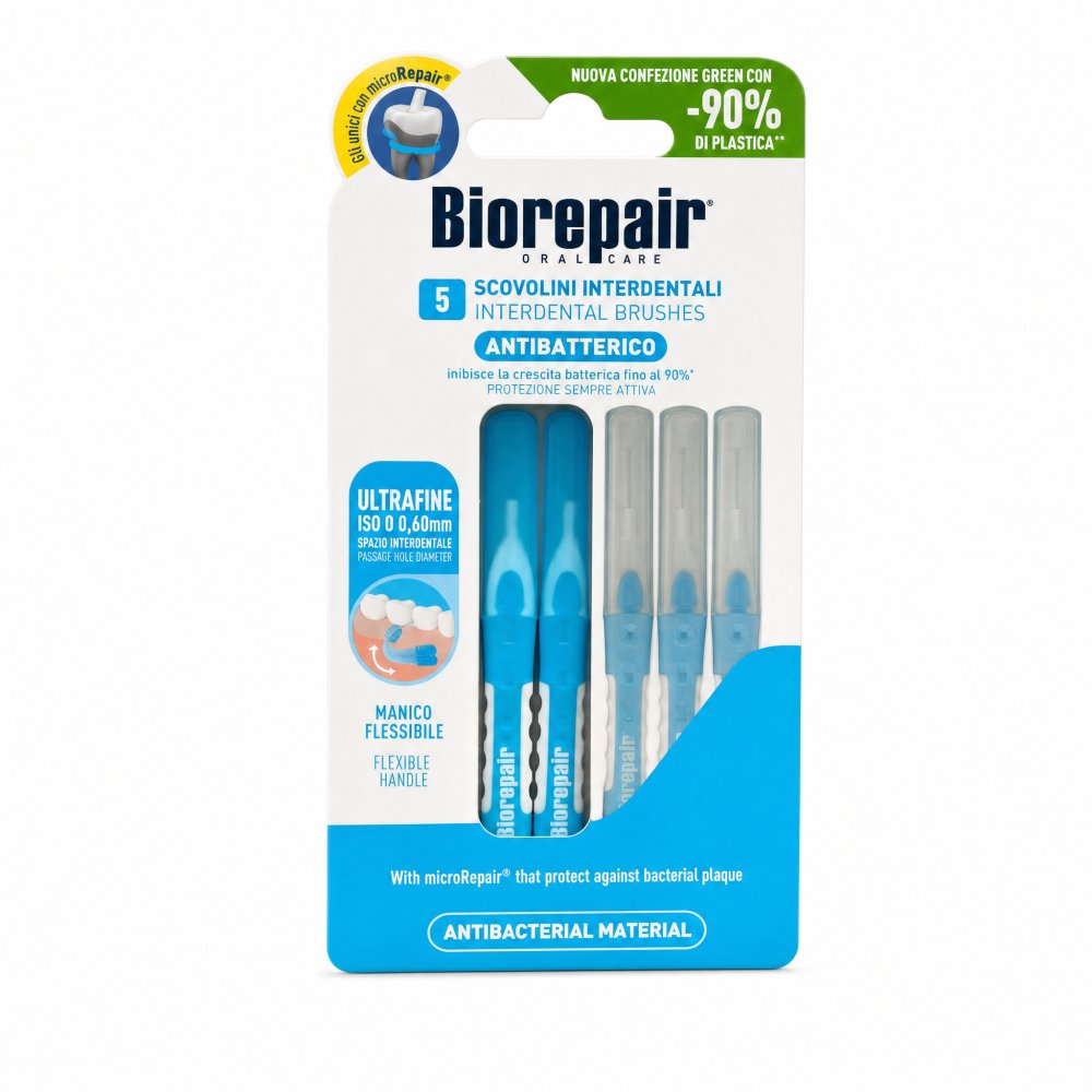Biorepair Interdental Brushes Ultrafine 0,60 mm 5 pcs