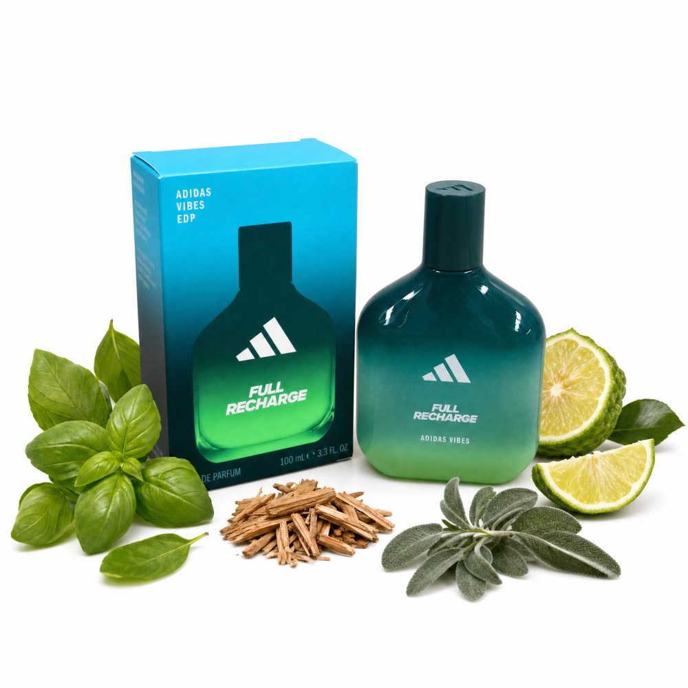 Adidas Vibes Full Recharge Eau de Parfum unisex 100 ml
