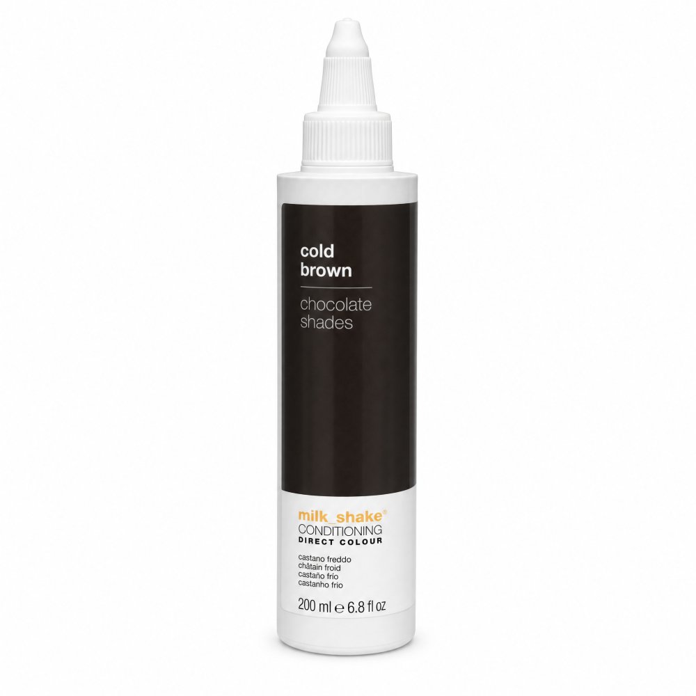 Milk_Shake Conditioning Direct Colour balsamo colorato per il recupero del colore Cold Brown 200 ml
