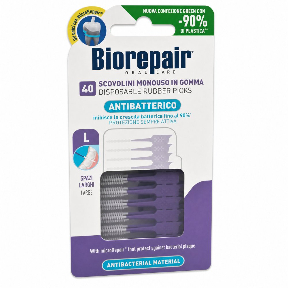 Biorepair Disposable Rubber Picks 40 pcs L