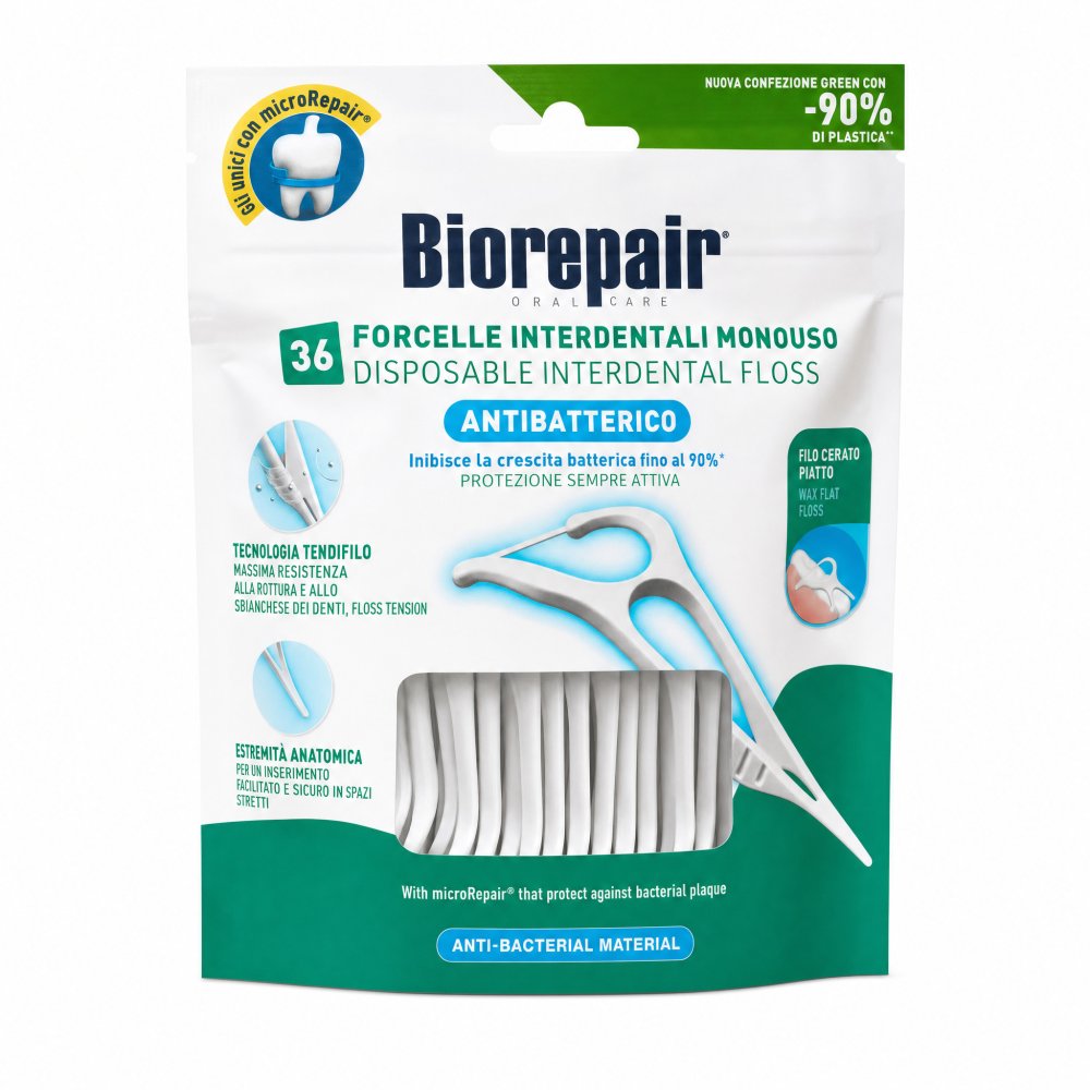Biorepair Disposable Interdental Floss 36 pcs