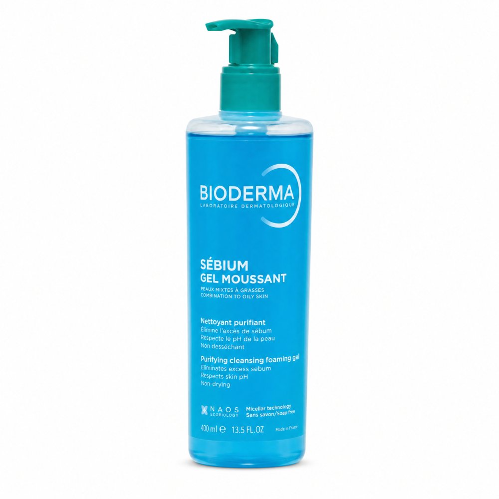 Bioderma Sébium gel detergente Purifying Cleansing Foaming Gel 400 ml