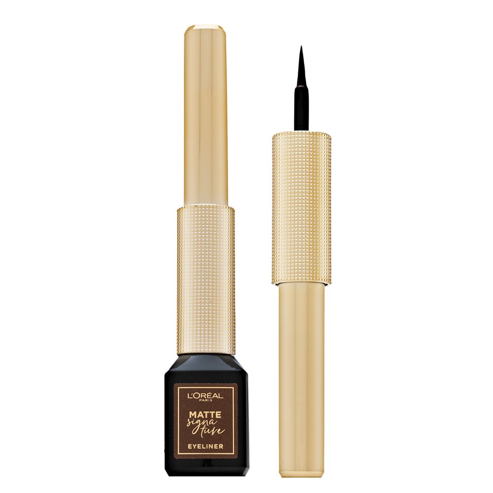 L´Oréal Paris Matte Signature Eyeliner eyeliner liquidi 03 Brown 3 ml