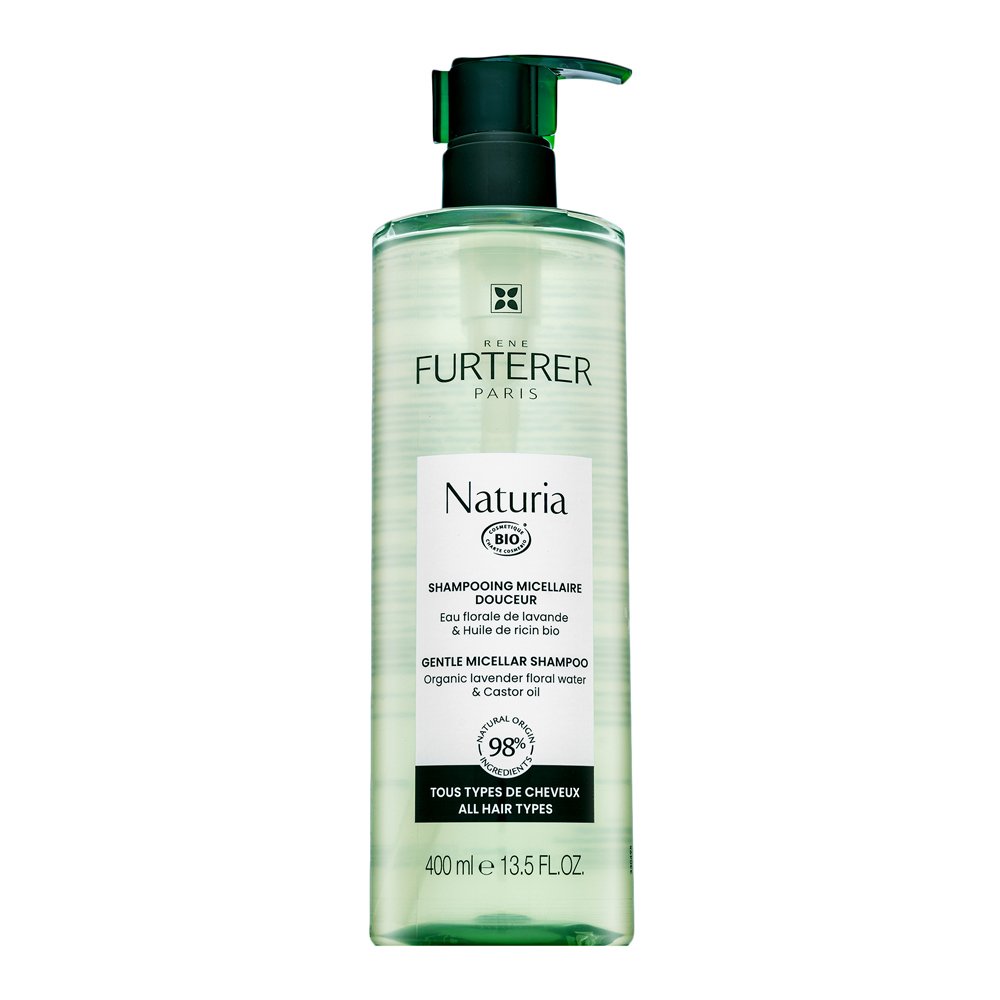 Rene Furterer Naturia Gentle Micellar Shampoo shampoo detergente per tutti i tipi di capelli 400 ml