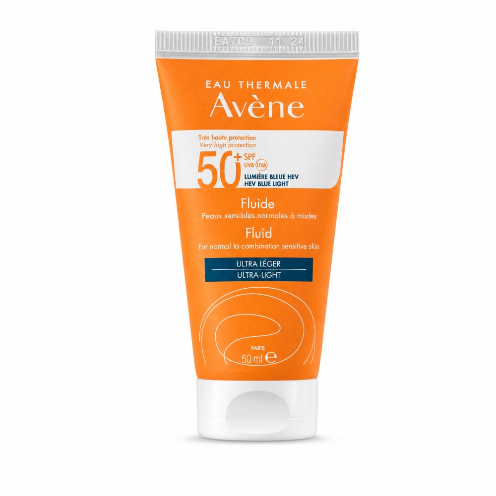 Avène Eau Thermale fluido idratante e protettivo SPF50+ Ultra-Light Fluid 50 ml