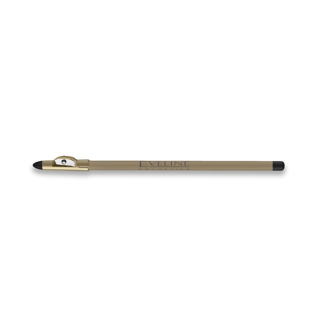 Eveline Eyeliner Pencil matita occhi con temperamatite Black 1,5 g