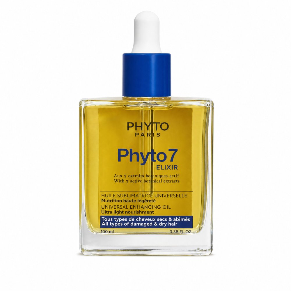 Phyto 7 Elixir Universal Enhancing Oil olio per capelli secchi e danneggiati 100 ml