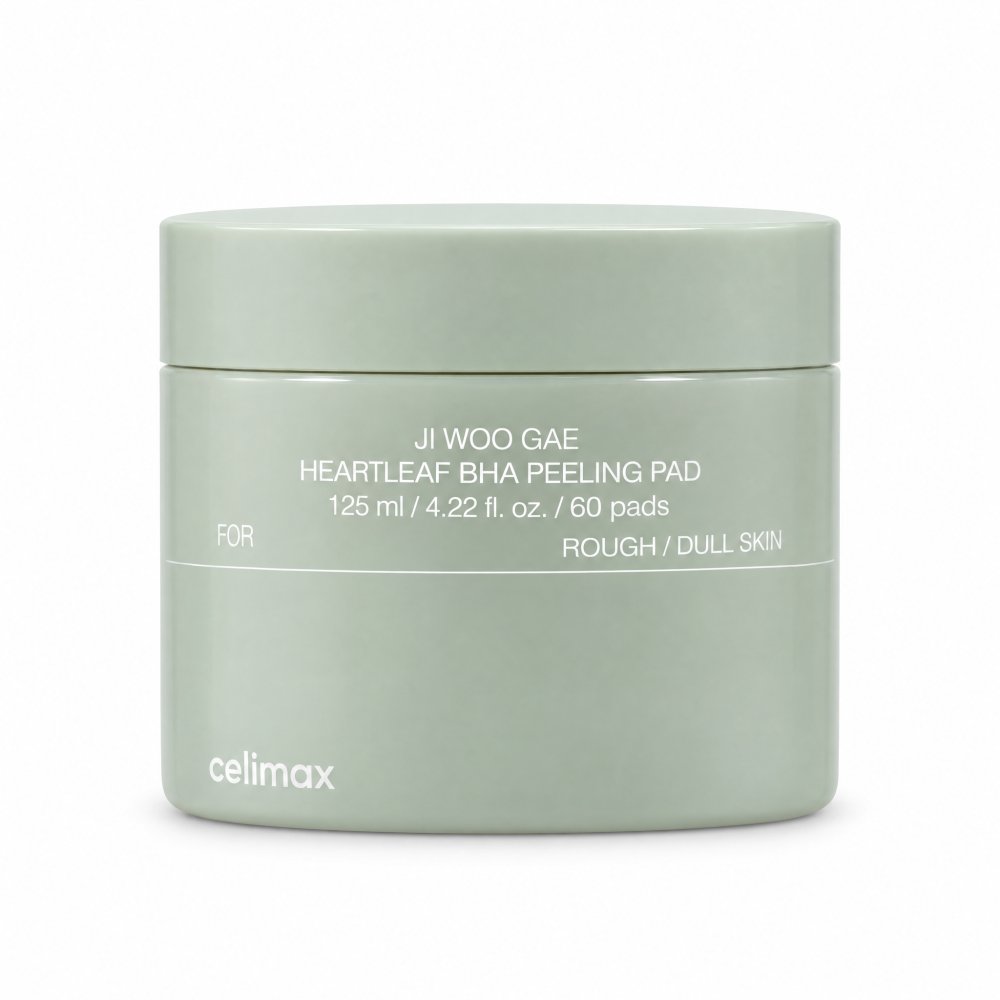 Celimax Ji Woo Gae Dischetti tonici Heartleaf BHA Peeling Pad 60 Pads 125 ml