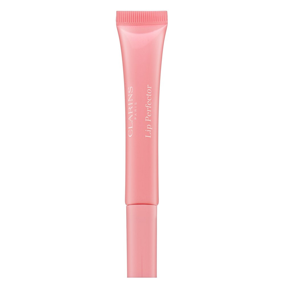 Clarins Lip Perfector lucidalabbra con glitteri 21 Soft Pink Glow 12 ml