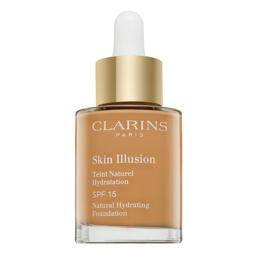 Clarins Skin Illusion Natural Hydrating Foundation fondotinta liquido con effetto idratante 112.3 Sandalwood 30 ml