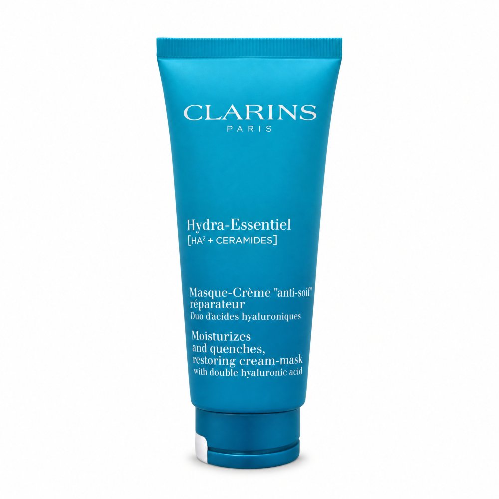 Clarins Hydra-Essentiel [HA²] maschera idratante Moisturizes and Quenches Restoring Cream Mask 75 ml