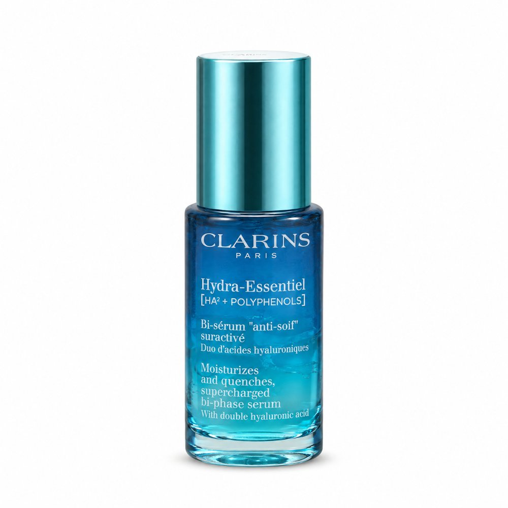 Clarins Hydra-Essentiel [HA²] siero idratante intenso Moisturizes and Quenches Supercharged Bi-Phase Serum 30 ml