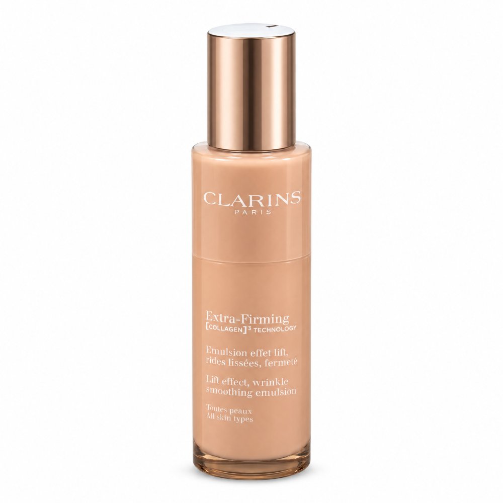 Clarins Extra-Firming [COLLAGEN]³ TECHNOLOGY crema rassodante Lift Effect, Wrinkle Smoothing Emulsion 100 ml