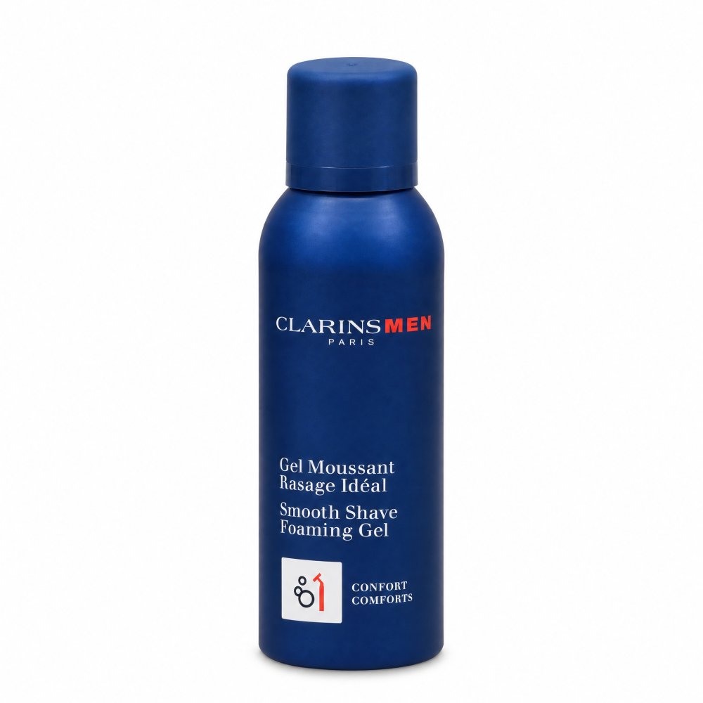 Clarins Men schiuma da barba Smooth Shave Foaming Gel 150 ml