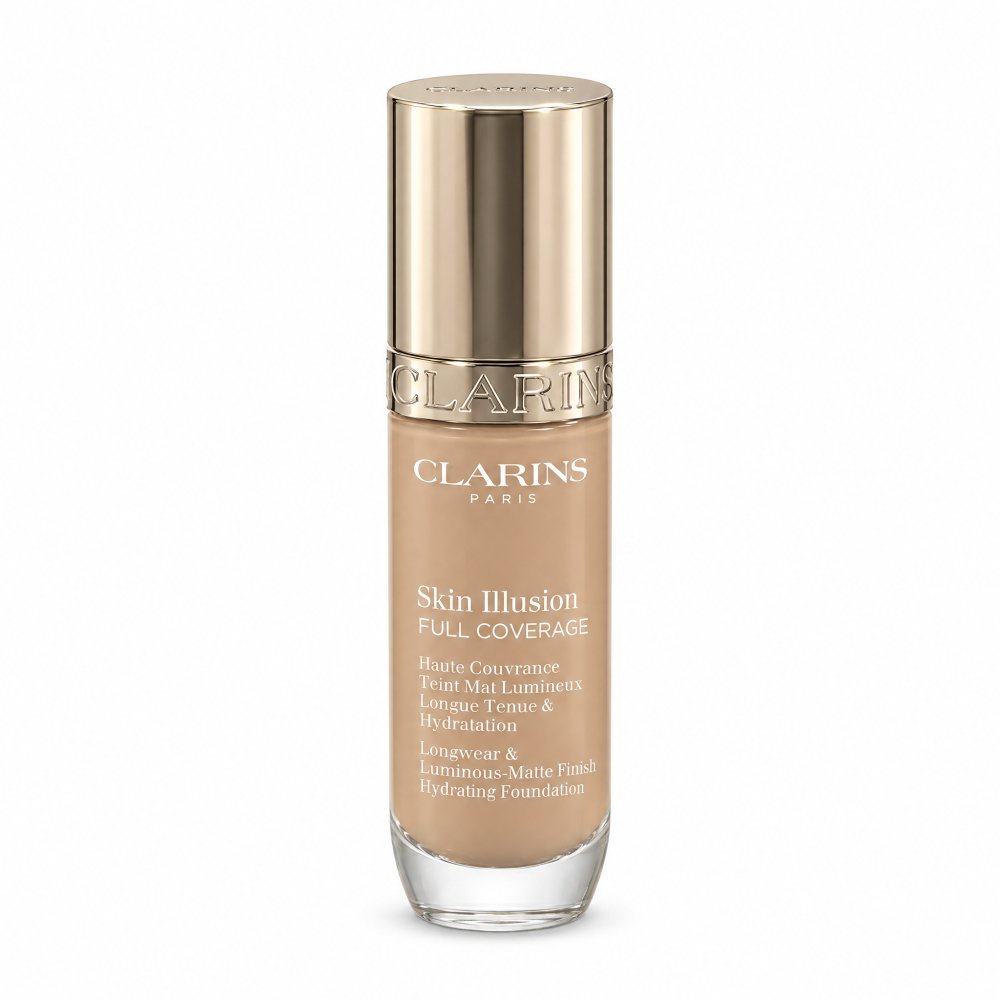 Clarins Skin Illusion Full Coverage Foundation fondotinta lunga tenuta 107C 30 ml